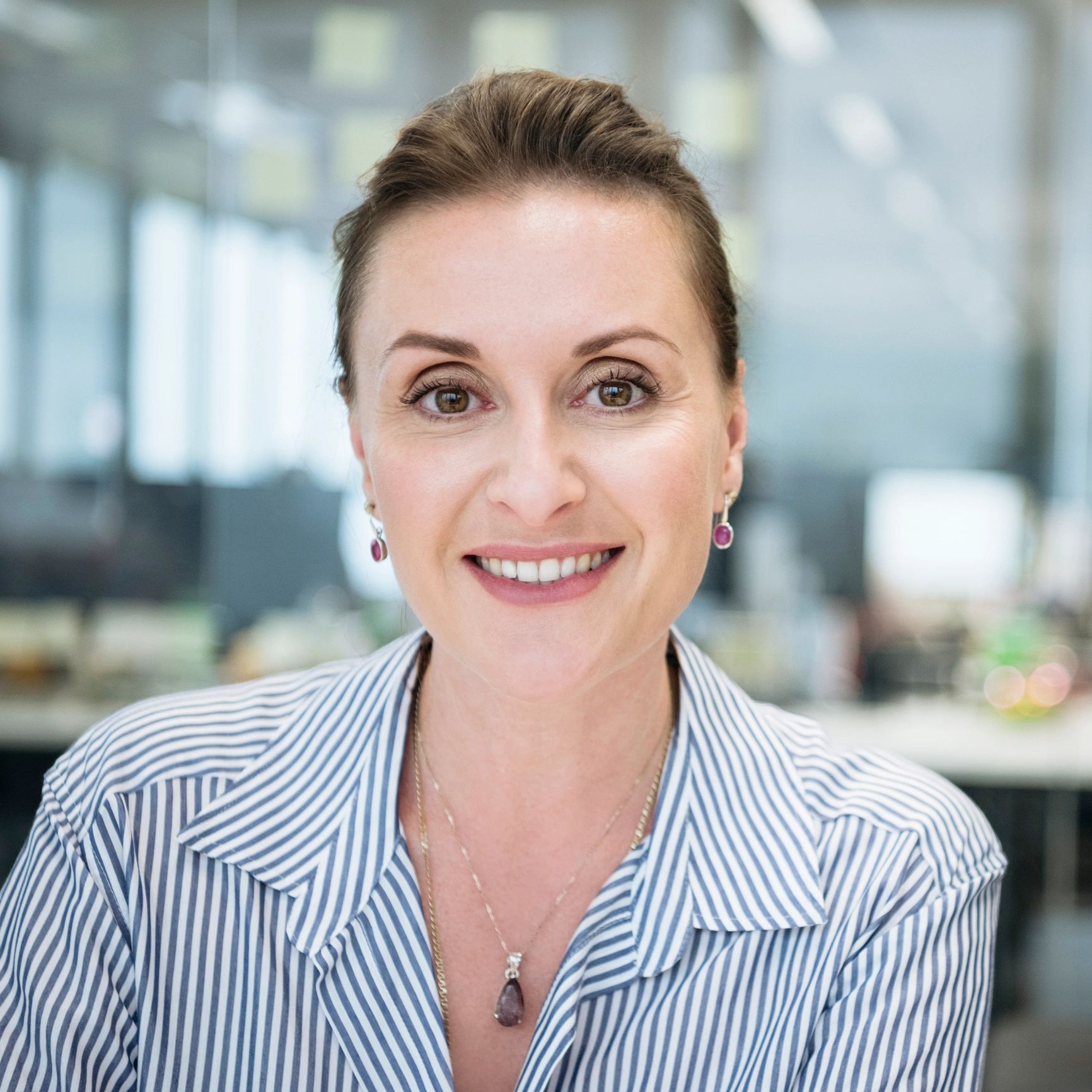 Smiling professional woman portrait